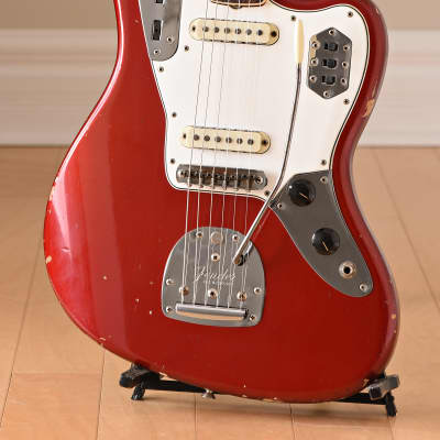 1966 Fender Jaguar - Candy Apple Red image 5
