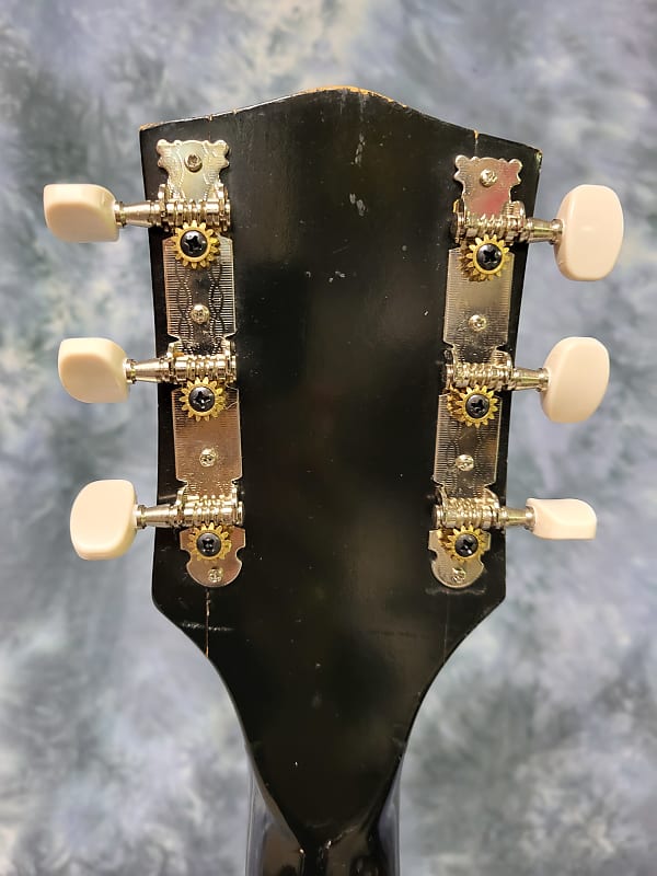 ギター TRUETONE Vintage 1968 Truetone by Kay Archtop Redburst Guitar Pro Setup New