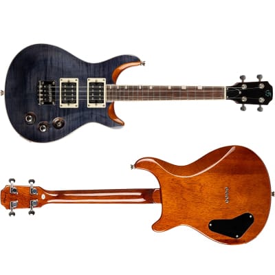 Flight Vanguard Solid Body Transparent Black Electric Ukulele New - Transparent Black - Solid Body image 5