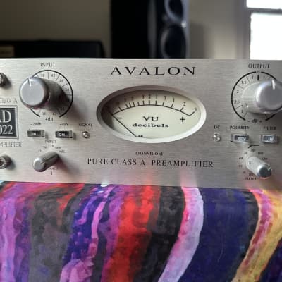 Avalon AD2022 Dual Channel Microphone Preamp w/ Avalon B2T PSU | 1 owner | FREE shipping image 2