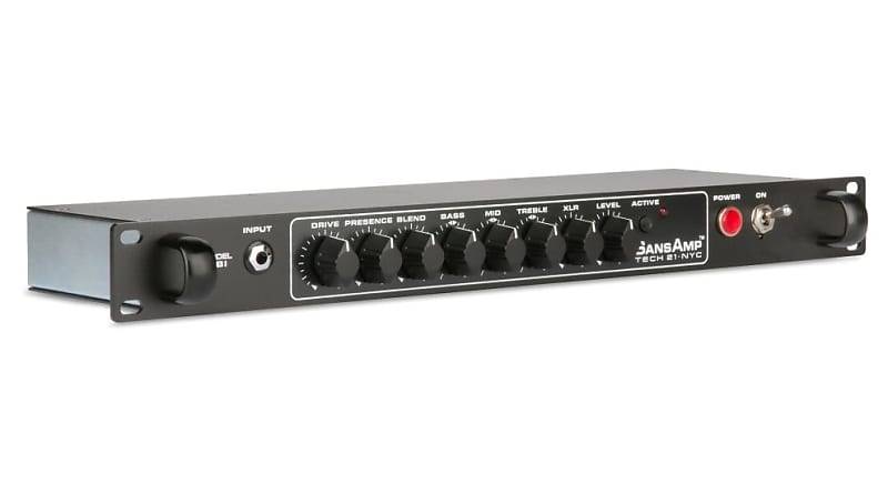 Tech 21 SansAmp RBI Rackmount Bass Preamp | Reverb UK