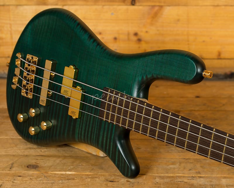 Warwick Custom Shop Streamer LX Petrol Green Transparent
