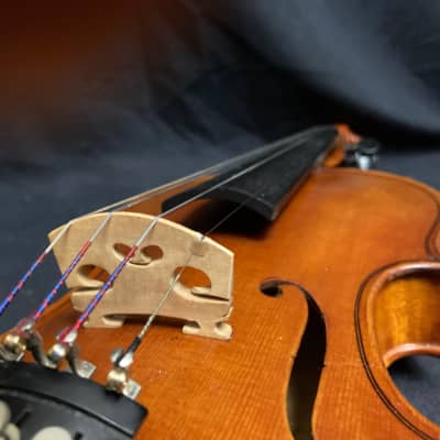 Hopf German-made 4/4 Violin, 1962, w/case & bow image 14