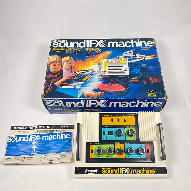 Remco Sound FX Machine 1979 Vintage Electronic Synthesizer Collectible Toy