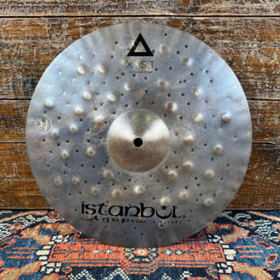 13" Istanbul Agop Xist Dry Dark Hi-Hat Cymbal Pair 498g/910g *Video Demo* image 2