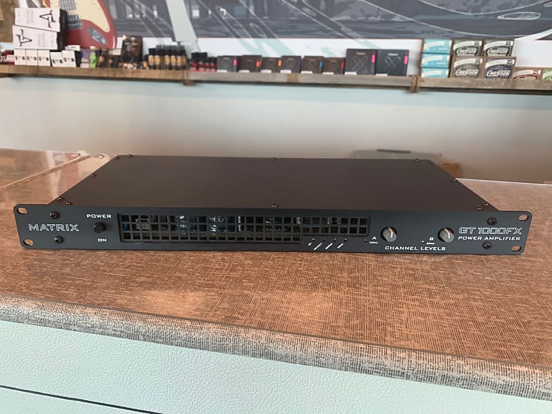 Matrix GT1000FX 1u Power Amp - GT1000 for Kemper, Axefx