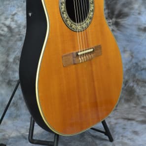 Late 60s Ovation 1624-4 Country Artist - Nylon String Acoustic/Electric Classical Guitar image 5