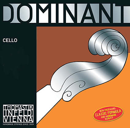 Dominant Cello A. Chrome Wound. 4/4 - Weak 142W image 1
