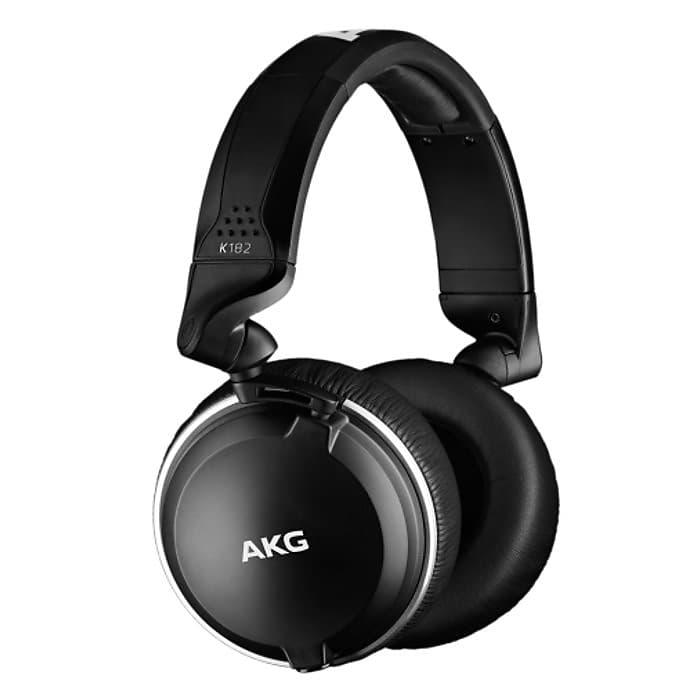 AKG K182 Professional Closed-Back Monitor Headphones - 3103H00030 image 1