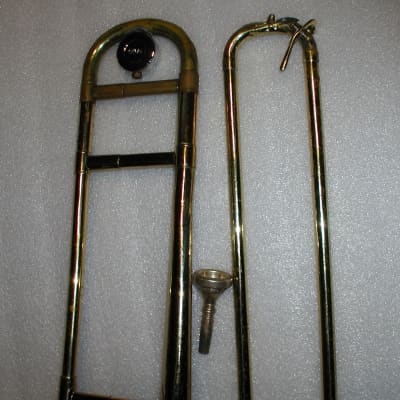 Olds Ambassador Trombone, USA, Brass with Olds 12C Mouthpiece image 3