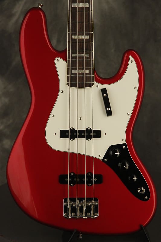 2002 Fender Fsr 75 American Reissue Jazz Bass Candy Apple Reverb Uk 9502