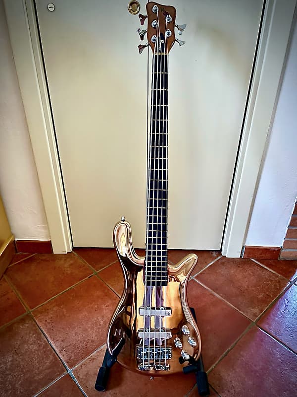 Warwick Streamer 5 strings CT Chrome limited edition 2005 Chrome image 1