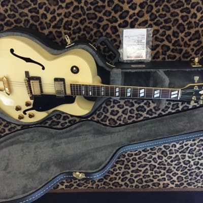 SOLD! 1987 Gibson ES-175 D in RARE aged white finish, Hollowbody electric guitar imagen 10