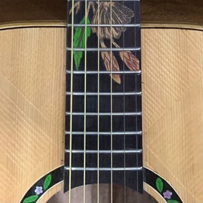 Blueberry Baritone Acoustic Guitar - Handmade and Build to Order image 13