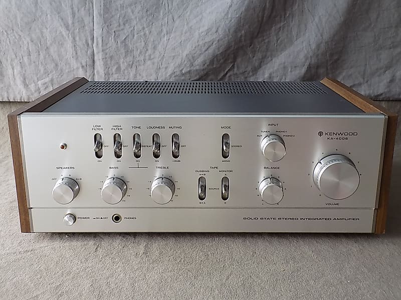 Vintage Kenwood KA-4006 Integrated Amplifier, for Sale in Las Vegas, NV -  OfferUp