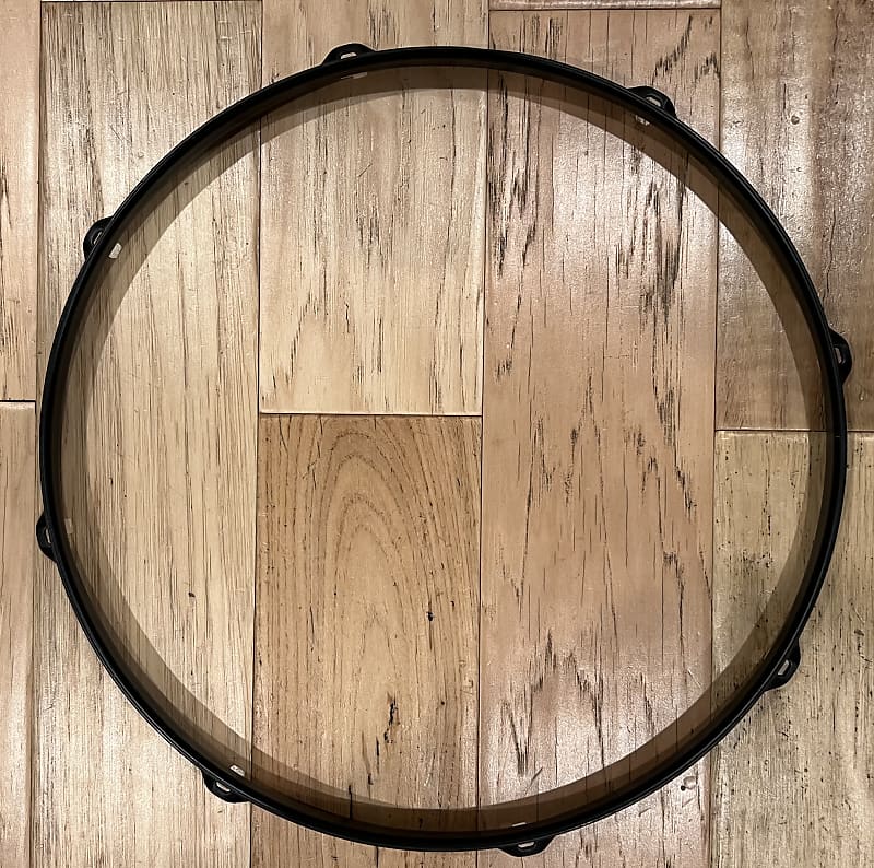 16" Triple Flanged Floor Tom Hoops 8 lug Black Reverb