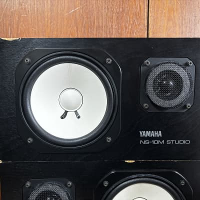 Pair YAMAHA MODEL NS-10M Studio Monitor Speakers RARE model image 2