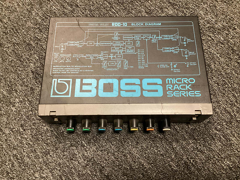 Vintage Boss RDD-10 Micro/Half Rack Delay- I Use This Delay