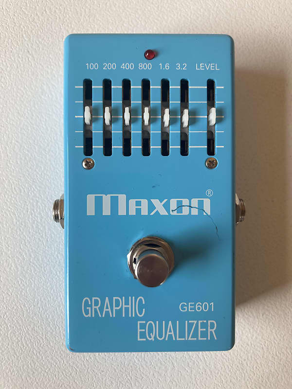 Maxon GE601 Graphic Equalizer (Flat-Box Version) | Reverb