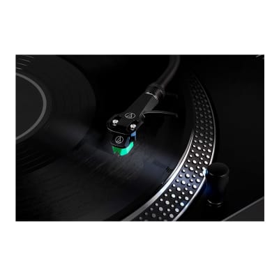 Audio Technica AT-LP120XBT-USB Bluetooth Turntable - Wireless Direct-Drive, USB Connectivity with Built-in Phono Preamp Bundle with Active Studio Monitor, and Vinyl Record Care System image 7