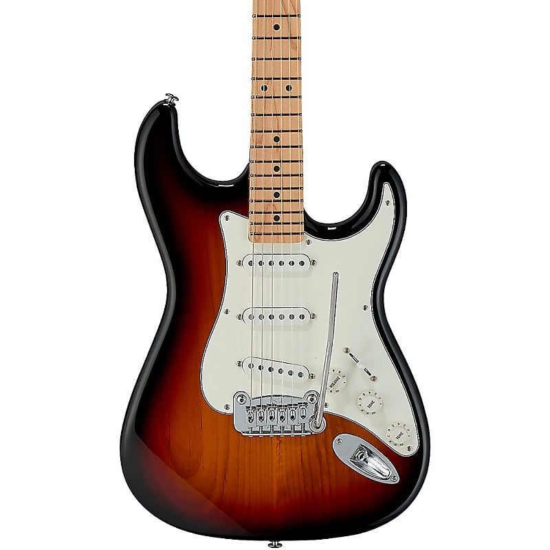 G&L Fullerton Deluxe Legacy Maple Fingerboard Electric Guitar 3-Tone Sunburst image 1