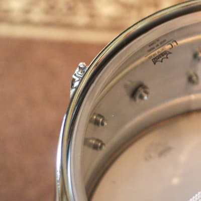PDP 6.5x14 Concept Dual-beaded Brushed Aluminum Snare Drum - PDSN6514NBAC image 7