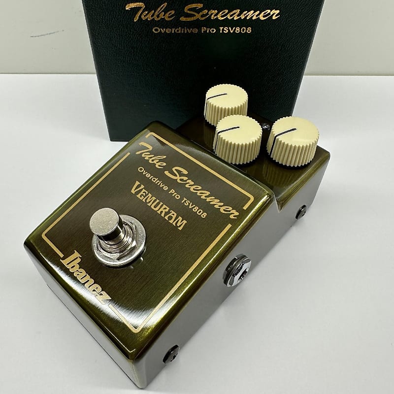 現品限りTSV808 クローンペダル Mod Ibanez VEMURAM Ibanez TS808 40th Anniversary & TSV808 Vemuram Pedals