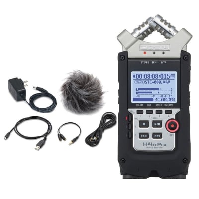 Zoom H4n Pro Handy Recorder With Cubase LE & Wavelab LE Music