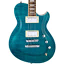 Reverend Roundhouse Turquoise Flame Maple