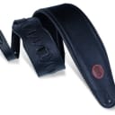 Levys 4 1/2'' Garment Leather Bass Strap W Foam Padding, Blk