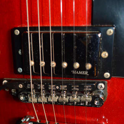 Hamer Echotone XT Series Semi-Hollow F Hole Electric Guitar w/ Roland GK-3 and Hardshell Case image 4
