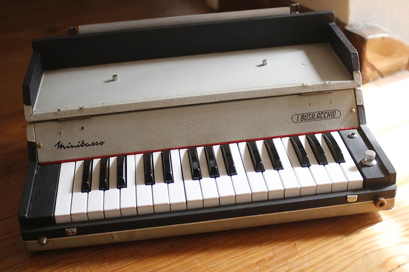 Vintage 60's Busilacchio Minibasso electric piano bass (fender/wurlitzer) image 1
