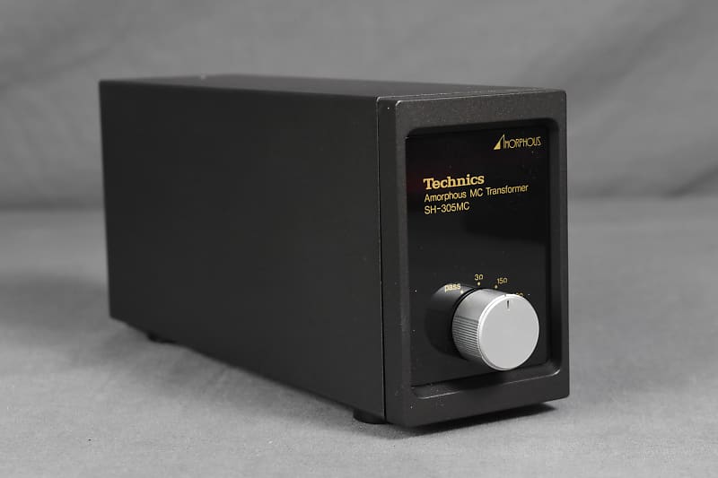 Technics SH-305MC Amorphous Core MC step up transformer w/ Box In Excellent  Condition