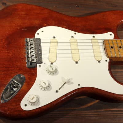 Fender 1989 Stratocaster MIJ '54 reissue Clapton model LS - AGED Natural Refinish - Player Grade - image 4