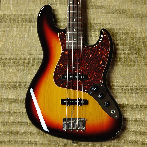 Fender Japan '62 Reissue Jazz Bass - MIJ - Sunburst | Reverb