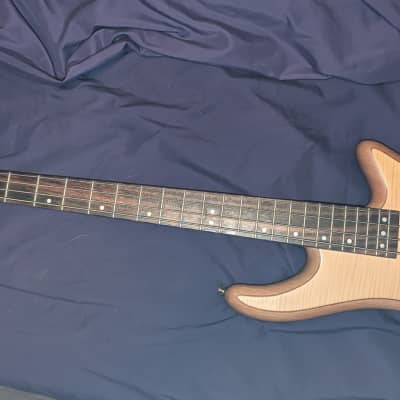 Schecter Stiletto Custom-4 Active 4-String Bass 2010s - Natural Satin for sale