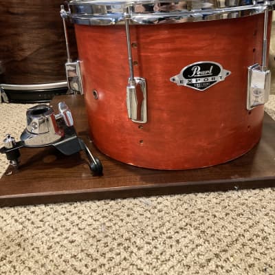 Pearl 13x9” Export EX Rack Tom Salvaged 2016 Red image 1