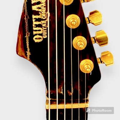 Outlaw Guitar Co. USA Strat 2021 Ziricote on Ash with Solid Rosewood Neck and  Thin Nitro Finish image 5