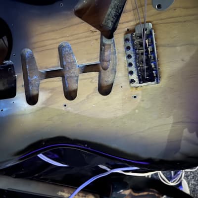 Fender Stratocaster 1954 ; 1955 - 1/55 TG neck and 11/54 body - Sunburst image 21