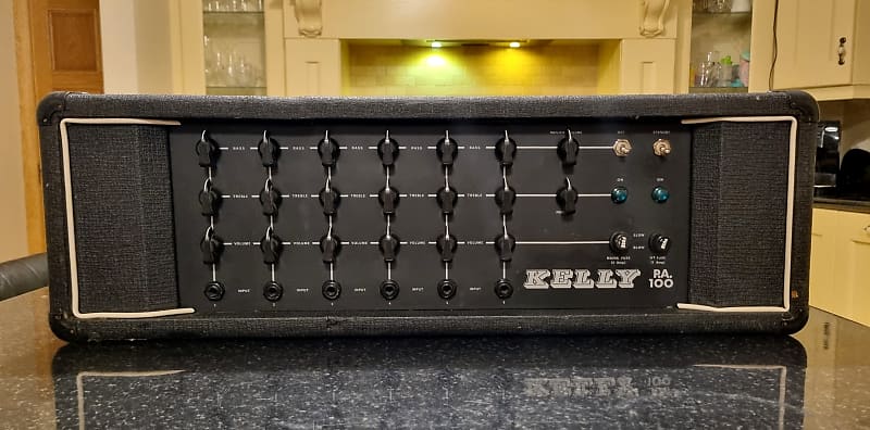 *VERY RARE* Kelly PA-100 Valve Amp 1968- Made in London- Selmer - Handwired - 4x EL34 - 7x ECC83 - Serviced - Worldwide Shipping image 1