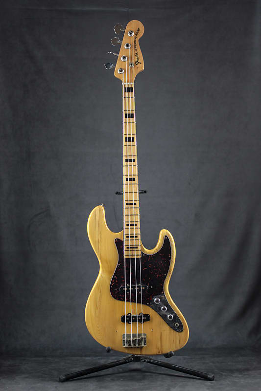 Japan Vintage Frister Swinger Jazz Bass 1975 natural