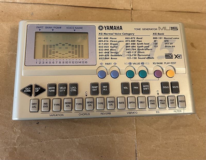 Electronica w/ YAMAHA MU15 | Shifter 2024-11-03 by atnr