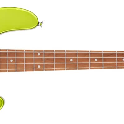 Charvel Pro-Mod San Dimas Bass PJ IV, Lime Green Metallic image 3
