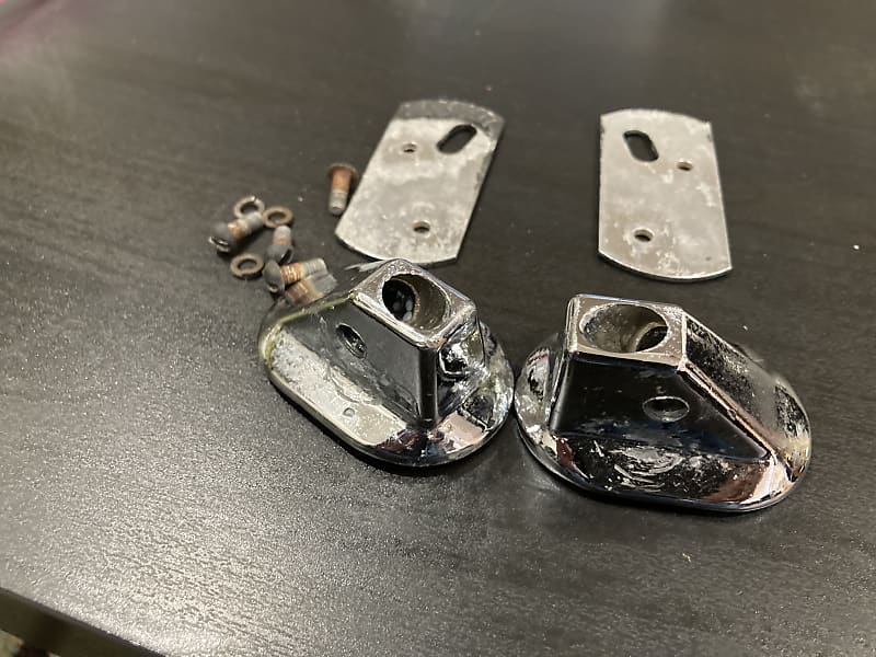 Vintage Slingerland Bass Drum Spur Mounts Reverb