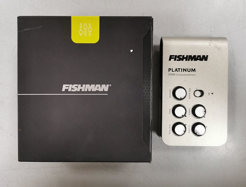 Fishman Platinum Stage EQ/DI Analog preamplifier for acoustic