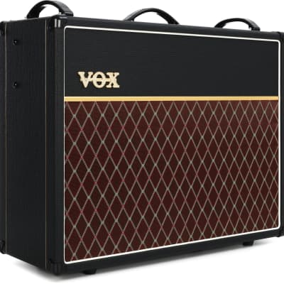 Vox AC30C2 30 watt 2x12 inch Tube Combo Amp Bundle with Vox AC30C2 Black Canvas Cover