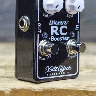 Xotic Effects Bass RC Booster v2 Transparent 20dB+ Clean Boost Bass Effect Pedal image 3