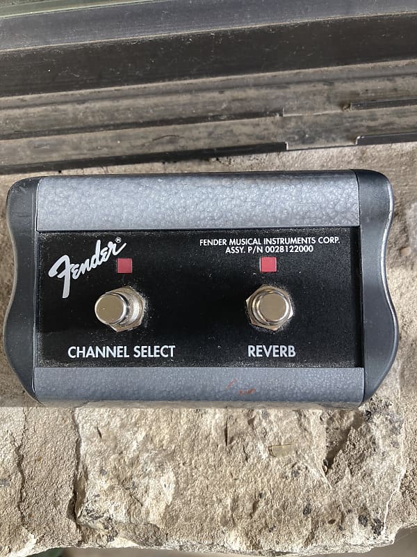 Fender Amplifier Footswitch deluxe blues hot rod channel Reverb