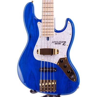 ATELIER Z M-265 Custom with White Pearl Pickguard (TP-Blue/M