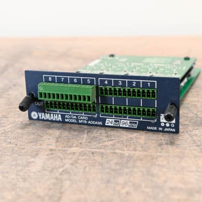 Yamaha MY8-ADDA96 8-Channel Analog I/O Card CG009Q5 | Reverb Yamaha MY8-ADDA96 8-Channel Analog I/O Card CG009Q5 | Reverb